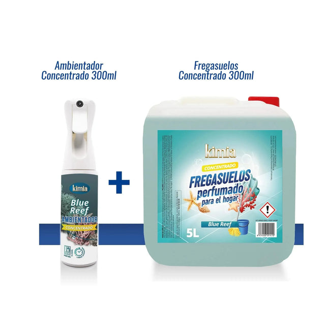 KIMIA FREGASUELOS CONCENTRADO DE HOGAR GOTA BLUE REEF 5L +ATOM PER 300ml