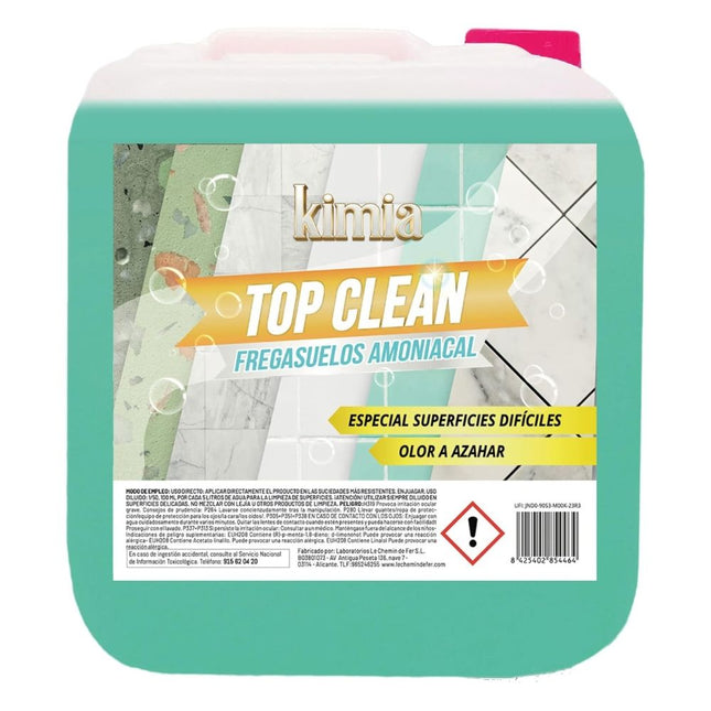 KIMIA FREGASUELOS TOP CLEAN AMONIACAL 5 Litros