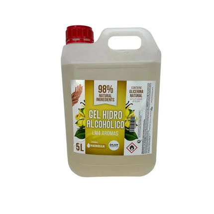 KIMIA · Gel Hidroalcohólico Vainilla 70% Alcohol · 5L