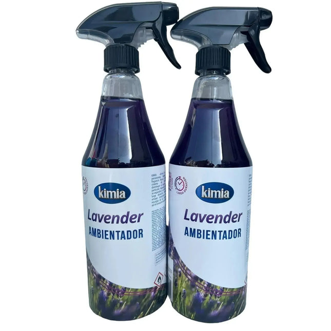 KIMIA PACK 2 AMBIENTADORES PERFUMADORES PARA HOGAR LAVENDER 750ML