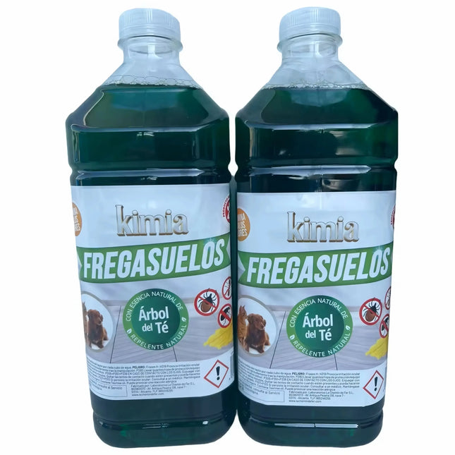 KIMIA | PACK 2 FREGASUELOS CONCENTRADO ÁRBOL DEL TÉ – ESPECIAL MASCOTAS 2 L