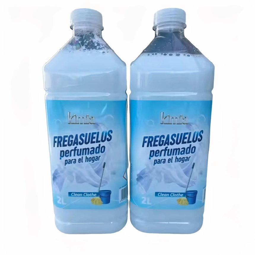 KIMIA · Fregasuelos Clean Clothe · Pack 2 x 2L