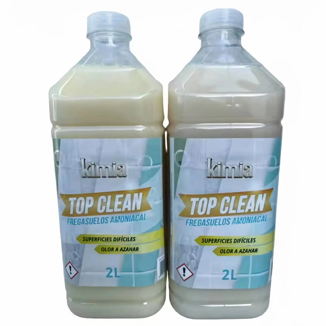KIMIA PACK 2 FREGASUELOS TOP CLEAN AMONIACAL 2 Litros