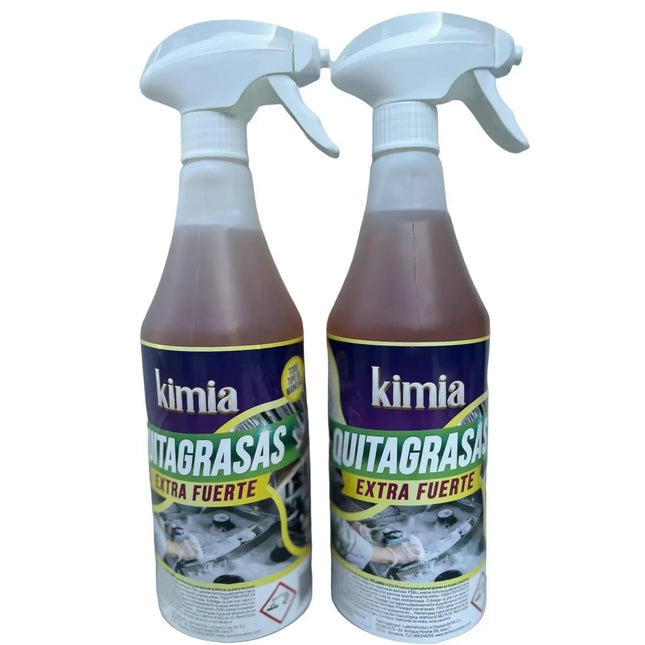 KIMIA PACK 2 QUITAGRASAS ESPUMA 750 ML - BARBACOAS Y PLANCHAS