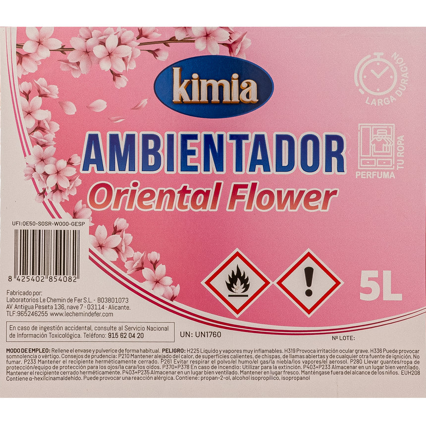 KIMIA · Ambientador Hogar Oriental Flowers · 5L