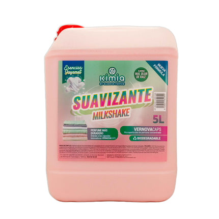 KIMIA - Pack Detergente Concentrado Summer Dreams 5L + Suavizante Concentrado Milkshake 5L | Limpieza Profunda | Fragancia Veraniega y Duradera | Protege Color de la Ropa | Suavidad y Frescor Duradero