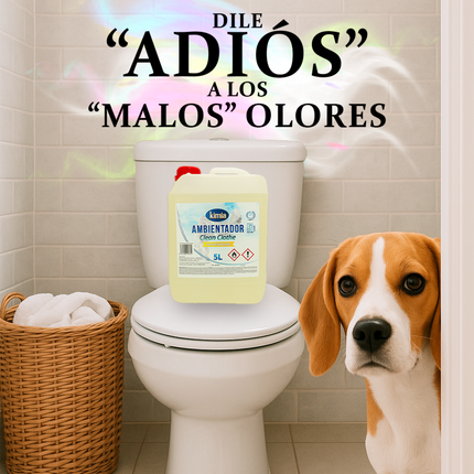 KIMIA - Pack Sensorial Concentrado Blue Reef | Ambientador 5L+ Fregasuelos 5L | Fragancia Duradera Aroma Marino | Fórmula Concentrada | Limpiador de Suelo | Limpieza Profunda