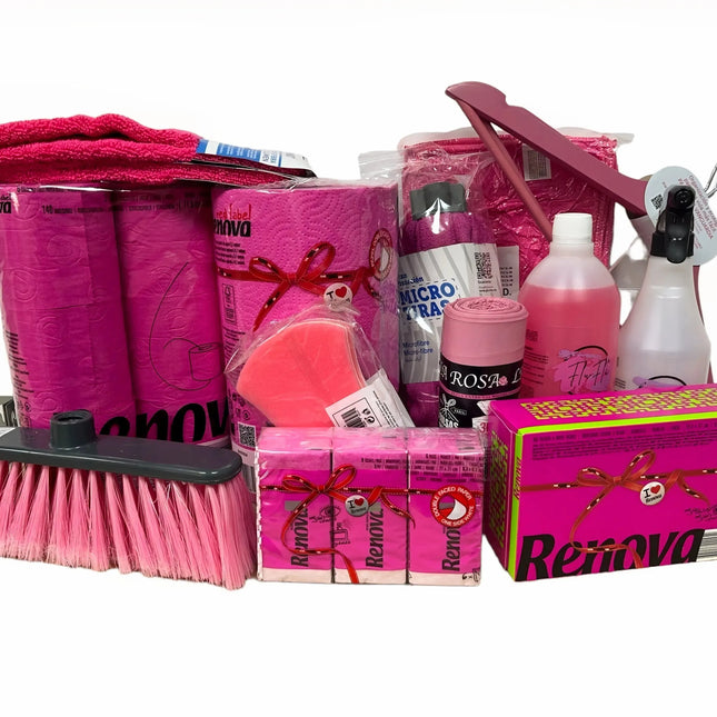 KIMIA · Super Pack FluFlú I Love Pink · Multiusos 1L + Accesorios
