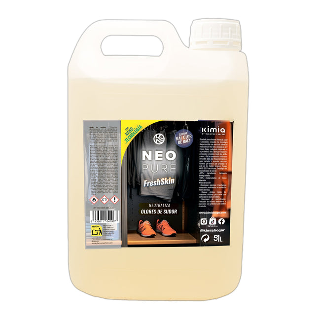 KIMIA NeoPure FreshSkin eliminador de olores humedad y ambientes cerrados garrafa 5L