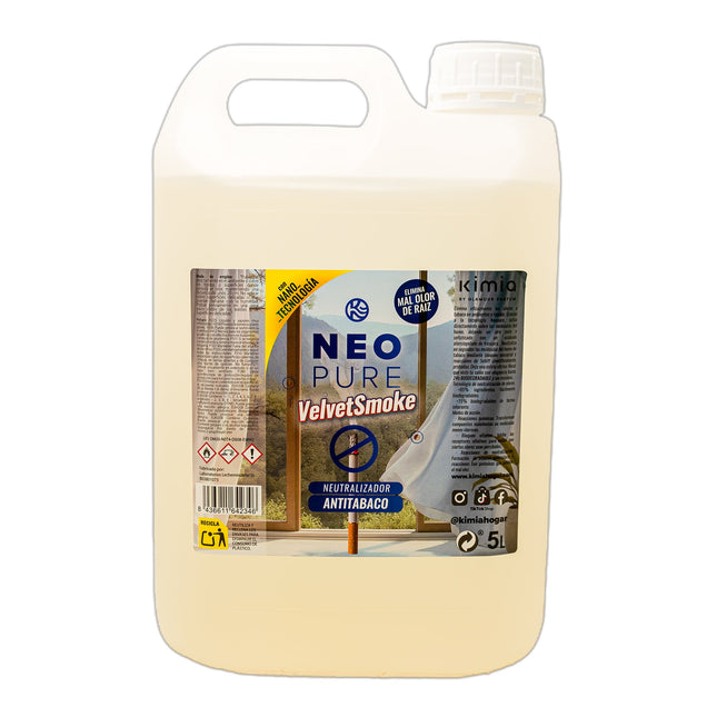 KIMIA NeoPure VelvetSmoke eliminador de olores antitabaco garrafa 5L