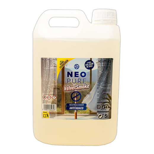 KIMIA NeoPure VelvetSmoke eliminador de olores antitabaco garrafa 5L