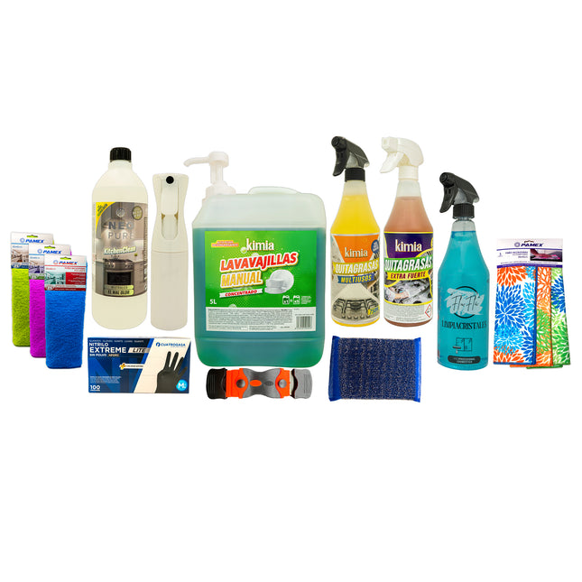 KIMIA · Pack Yes Chef · Kit Limpieza Cocina