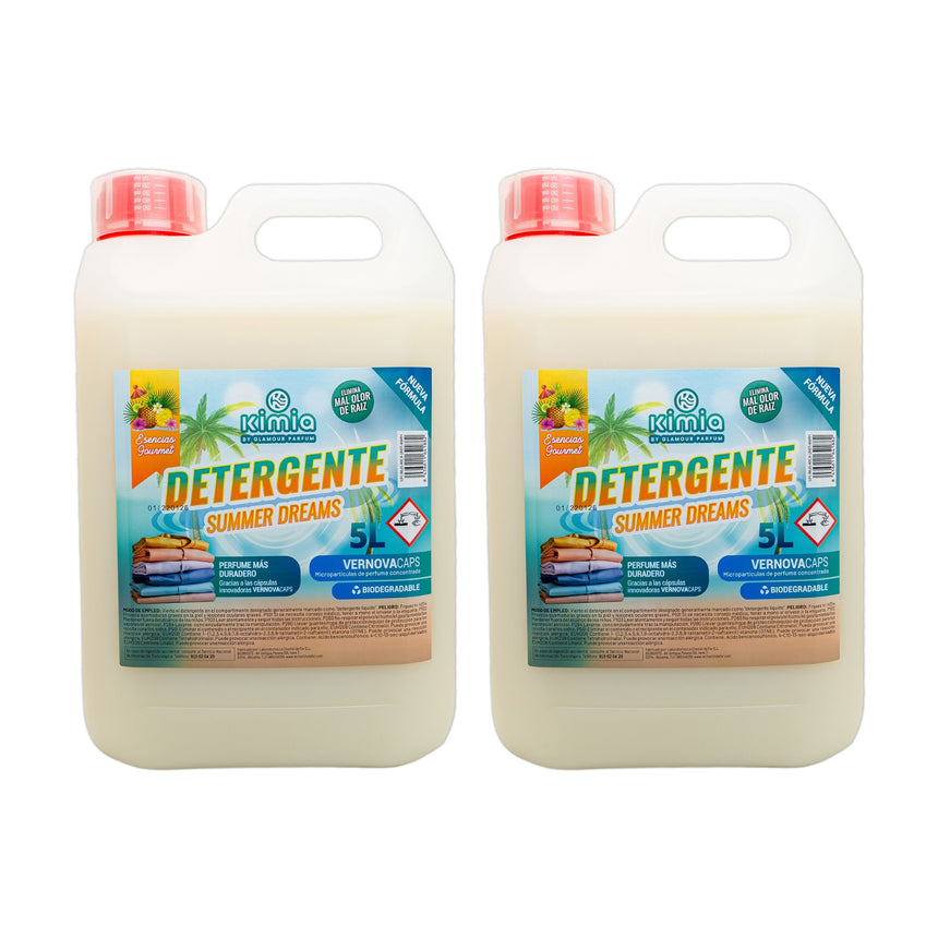 KIMIA · Detergente Summer Dreams · Pack 2 x 5L