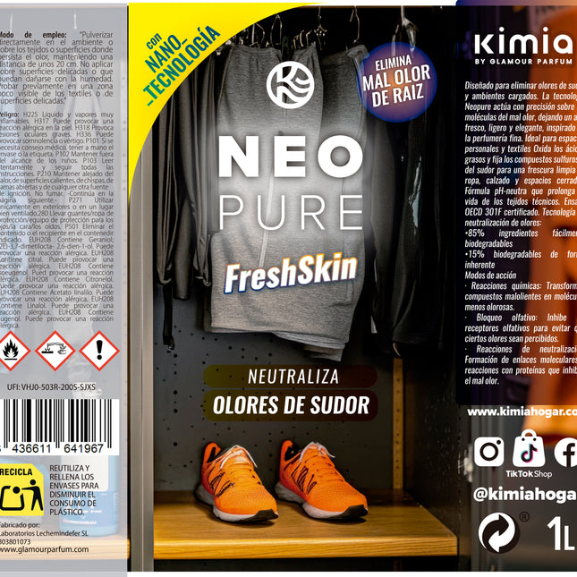 KIMIA · Pack Colección NeoPure · 4 x 1L