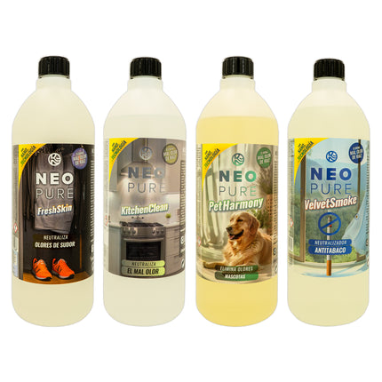 KIMIA · Pack Colección NeoPure · 4 x 1L