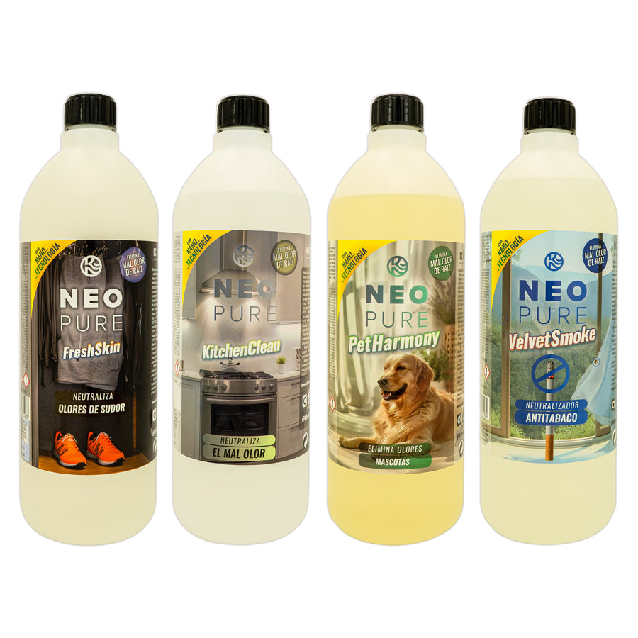 KIMIA · Pack Colección NeoPure · 4 x 1L