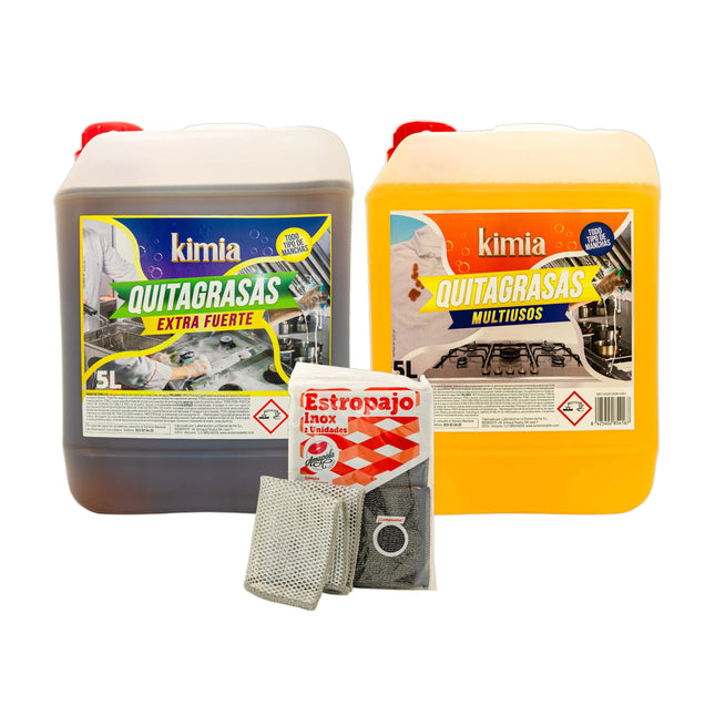Pack I Love Kitchen – 2 Desengrasantes + FLUFLU 5L + Regalos