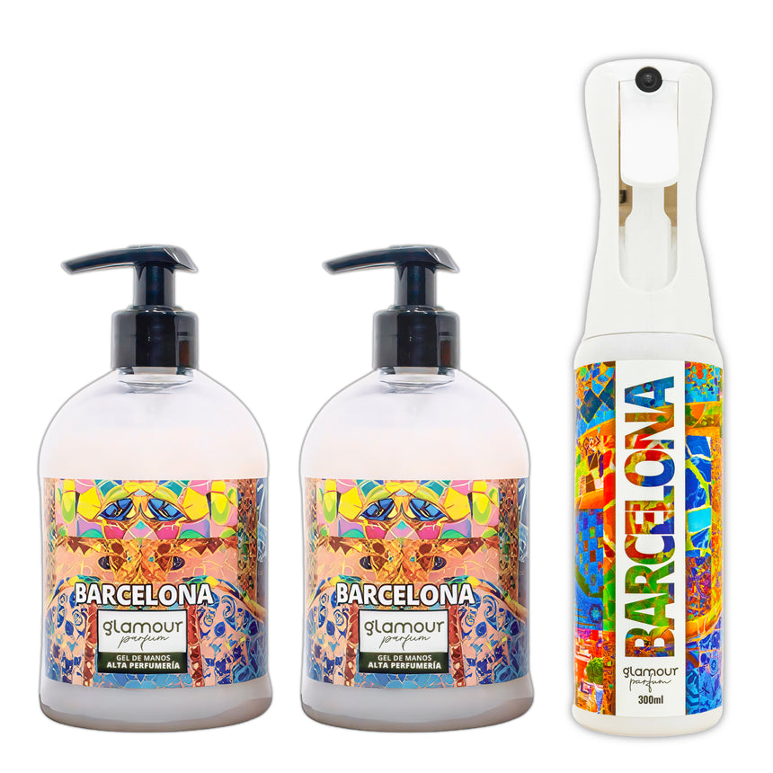 KIMIA Glamour Parfum · Pack Jabón + Ambientador · Barcelona