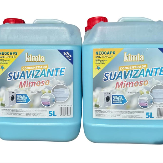 KIMIA | SUAVIZANTE CONCENTRADO SPRING BLOSSOM MIMOSO – PACK 2×5 L