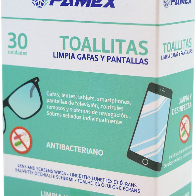 Toallitas Limpia Gafas Y Pantallas