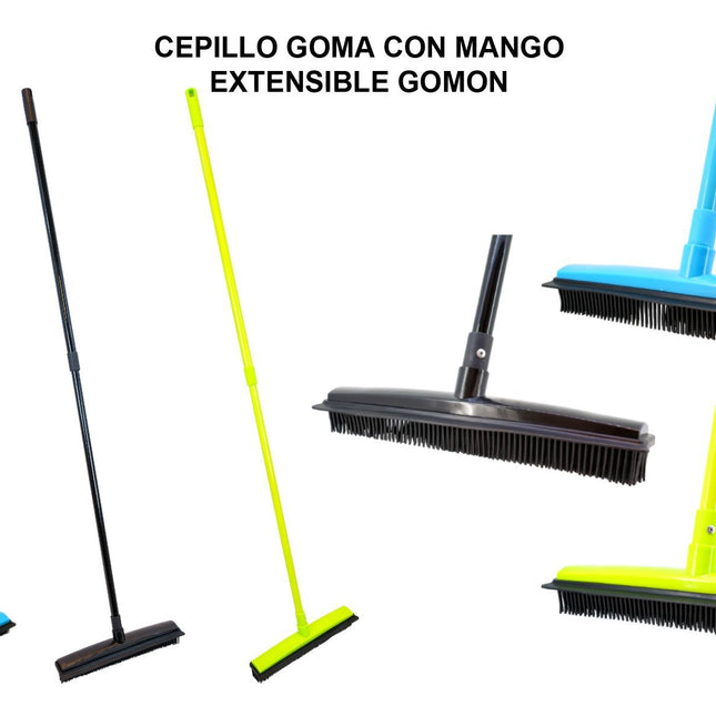 Cepillo Goma Con Mango Extensible Gomon