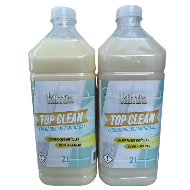 KIMIA PACK 2 FREGASUELOS TOP CLEAN AMONIACAL 2 Litros