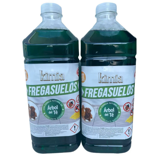 KIMIA | PACK 2 FREGASUELOS CONCENTRADO ÁRBOL DEL TÉ – ESPECIAL MASCOTAS 2 L