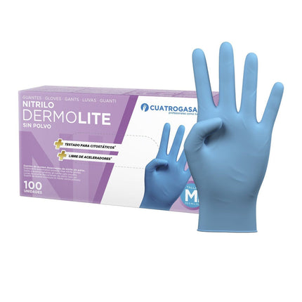Guante Nitrilo 100 Azul