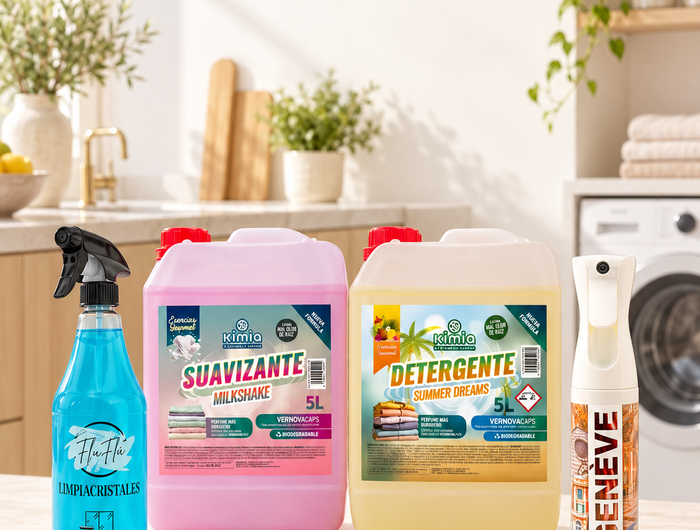 Productos KIMIA para el cuidado y la limpieza del hogar