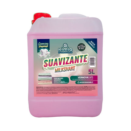 KIMIA | SUAVIZANTE CONCENTRADO MILKSHAKE | GARRAFA 5 L