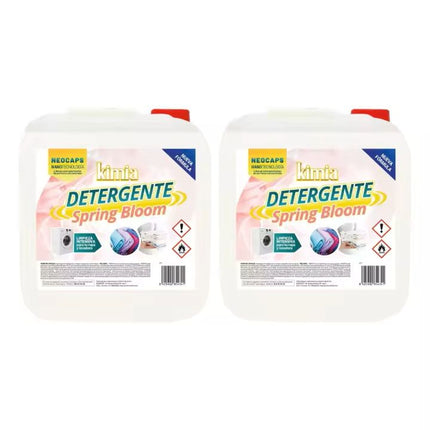 PACK 2 DETERGENTE CONCENTRADO SPRING BLOOM – 2×5 L (180 LAVADOS)