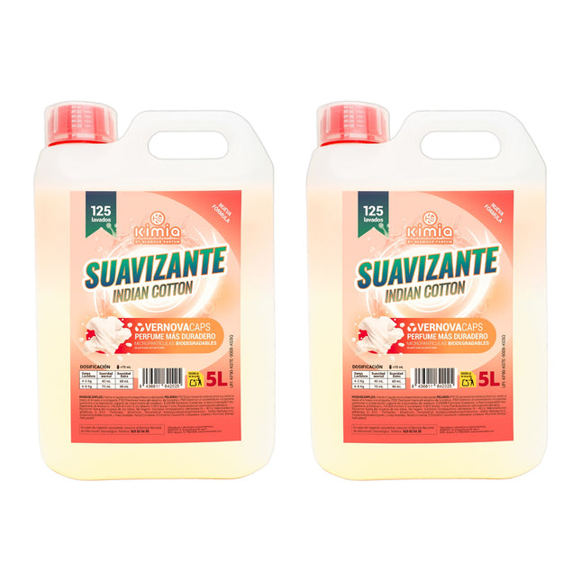 KIMIA · Suavizante Indian Cotton · Pack 2