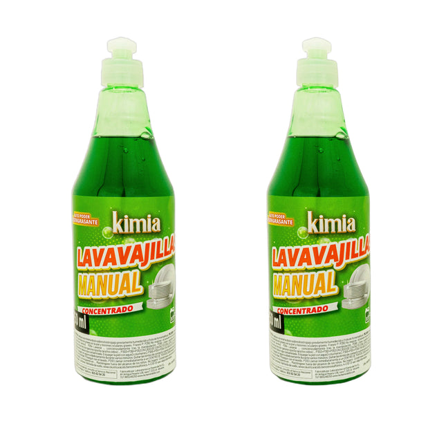 KIMIA · Lavavajillas Manual · Super Pack 2 x 750 ml
