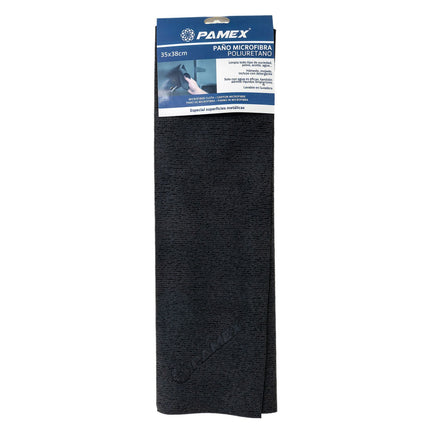 Paño Microfibra 30X40 Teck-X Dark Negro Set 4 Unid