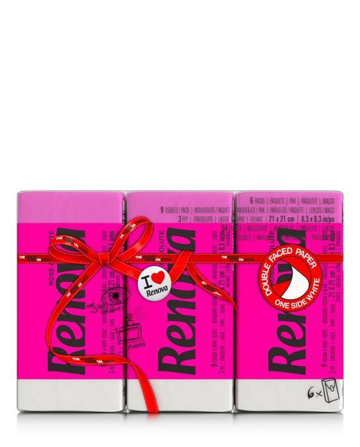 PAÑUELOS FUCSIA AROMA A ROSAS